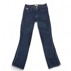 Ride On Equestrian Denim Breeches Jeans Size 26 Horseshoe Pocket Riding Pants